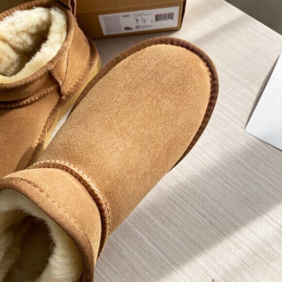 UGG Classic Ultra Mini Boots chestnut - Picture 6 of 8